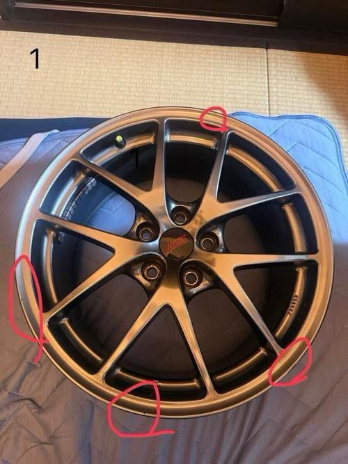 WRX STI 18x8.5 +55 5x114.3 BBS