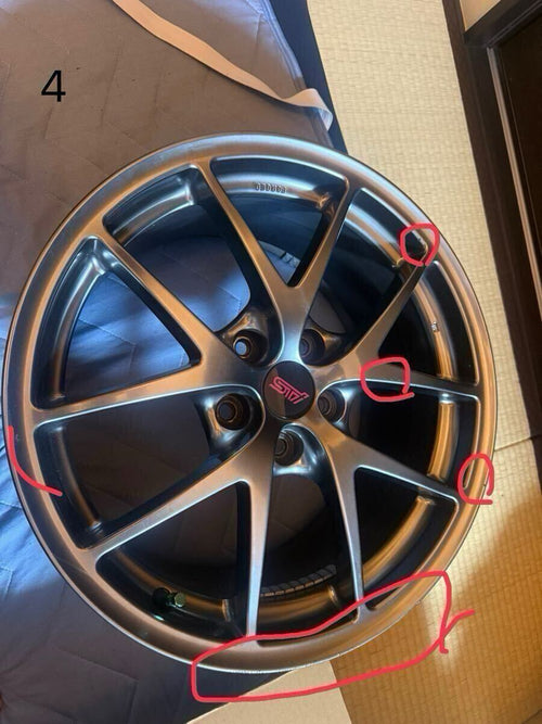 WRX STI 18x8.5 +55 5x114.3 BBS