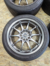 [For RSX] CE28N 17x7.5 +50 / 17x9 +63 5x114.3 RAYS