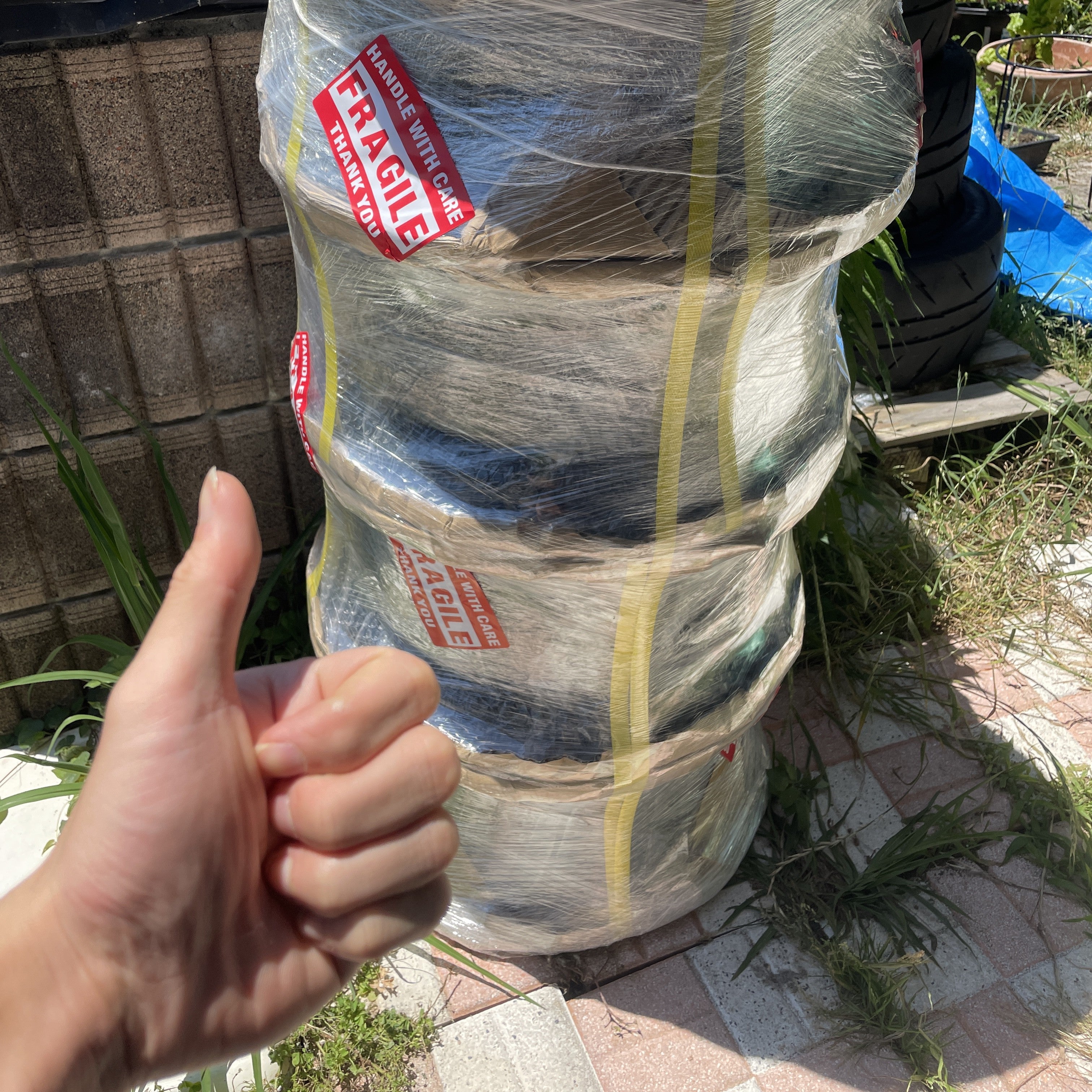 Ready for shipment